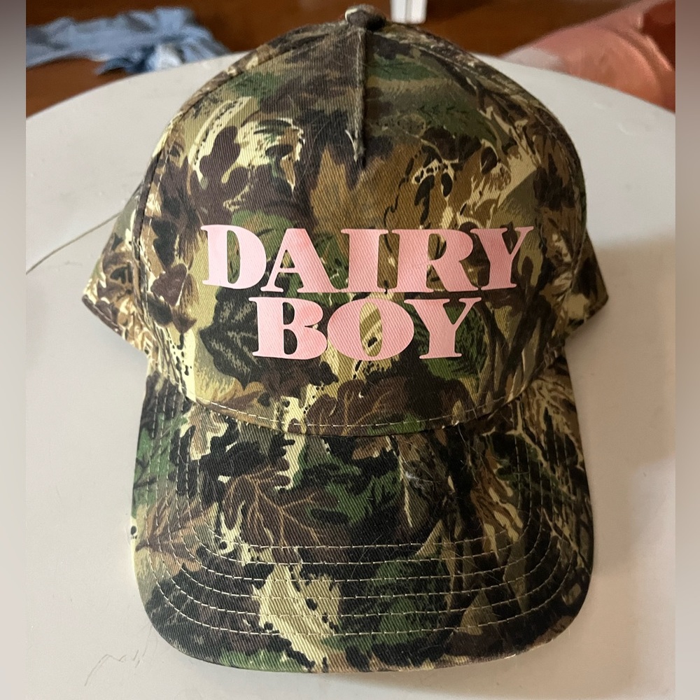 Dairy Boy Pink Trucker Hat